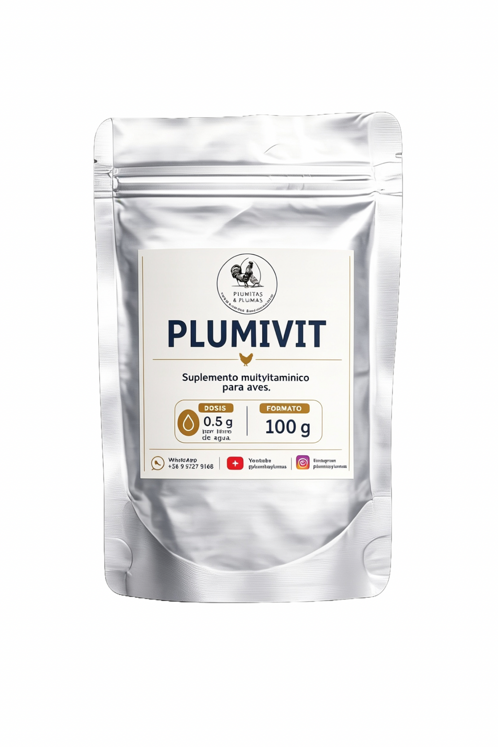 Pack Protección Coriza Aviar | Azovetril 250 ml + PlumiVit 100 g